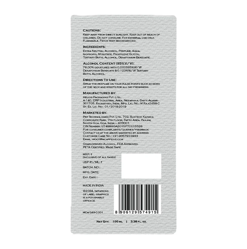 007 Perfume for Men - 100ml - Image 10