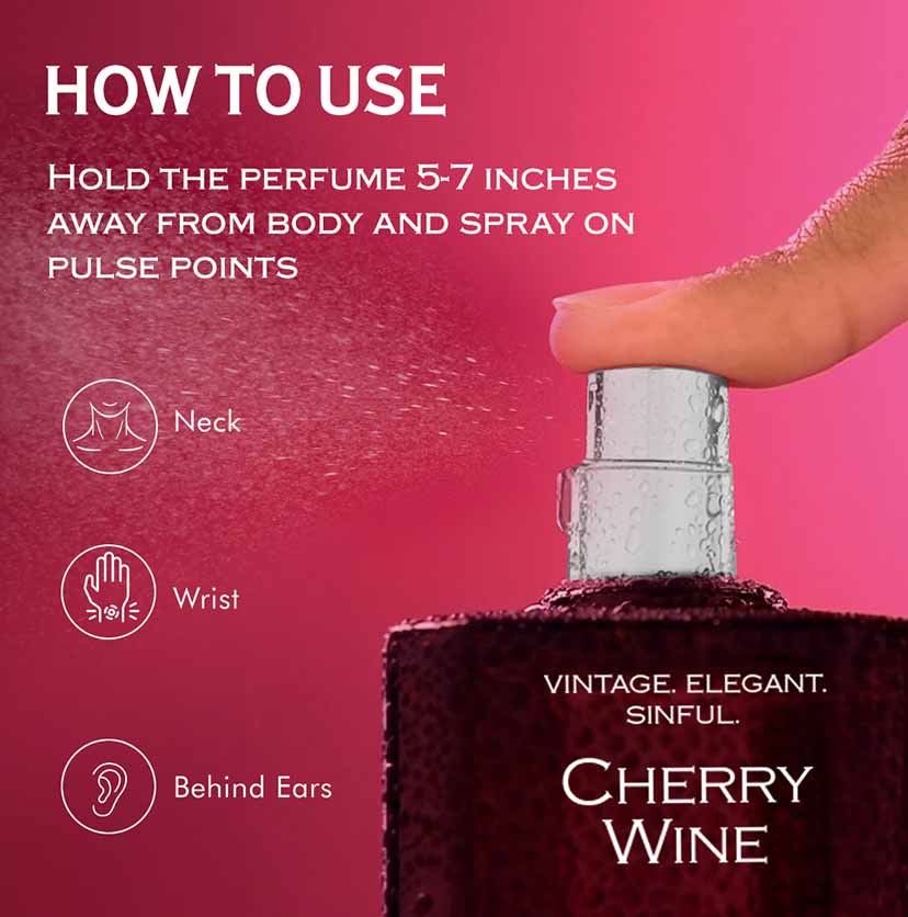 Cherry Wine Perfume for Women - 100ml - Image 6