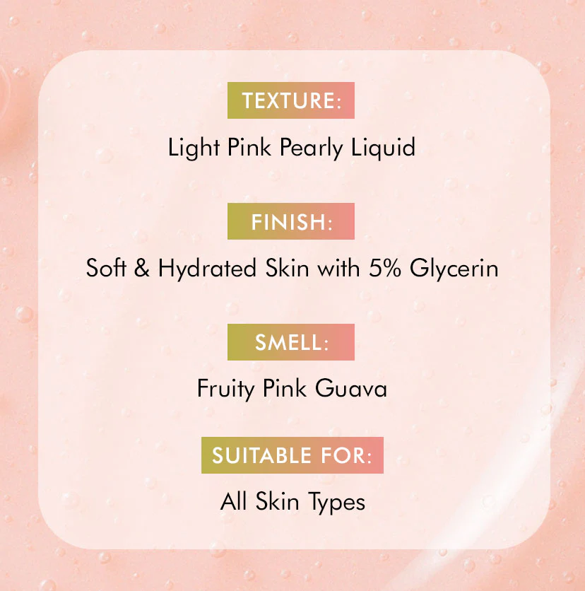 Guava Tini De-Tan Body Wash - 300 ml - Image 10