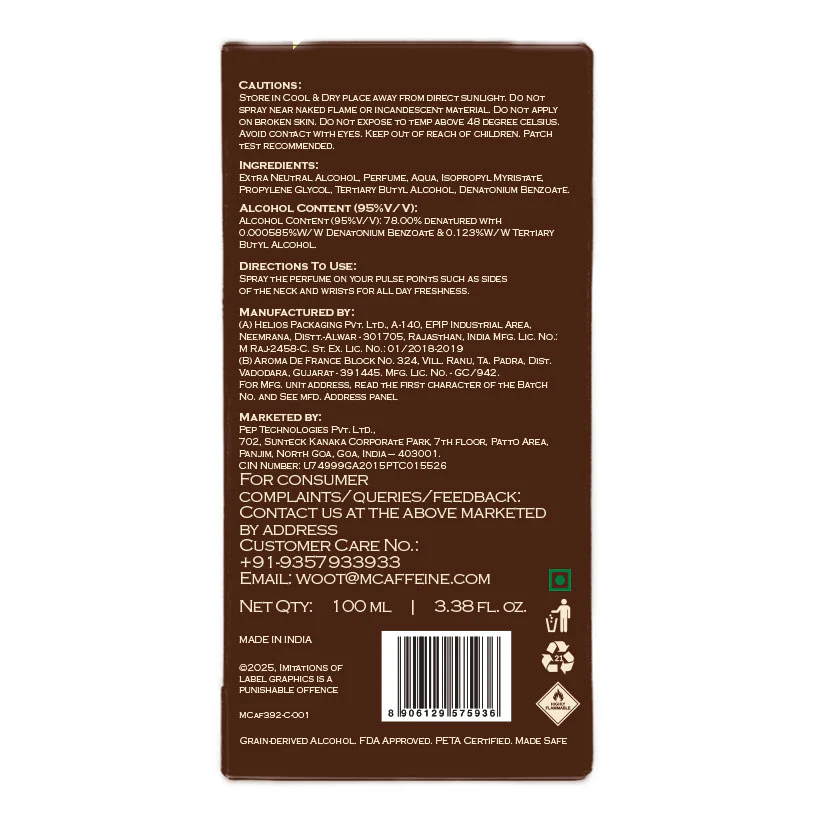 Midnight in Bombay Perfume for Men & Women | 100 ml - Image 7