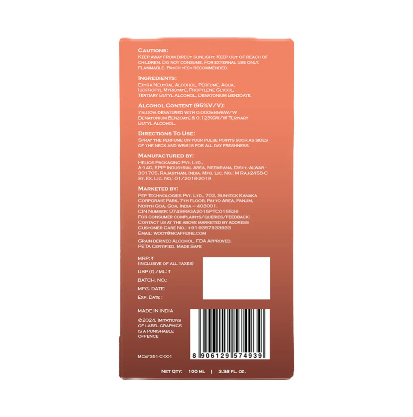 Slow Kiss Perfume for Men | 100 ml - Image 10